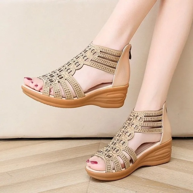 Evelyne - Sandali Eleganti con Plantare di Sostegno