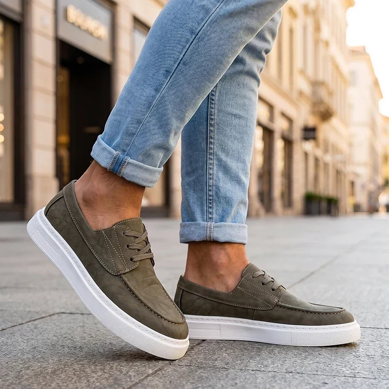 Fiorenzo - Sneakers Premium in Pelle Cachi