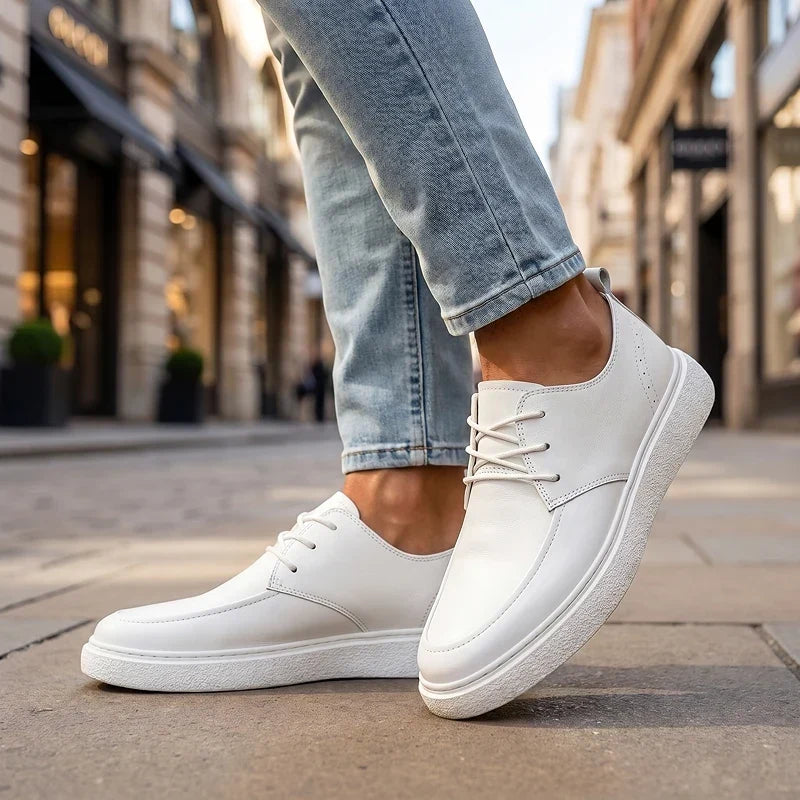 Pellario - Sneakers Bicolore in Pelle