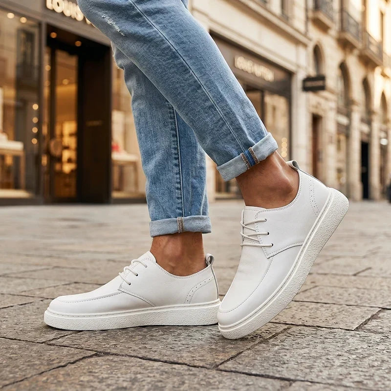 Pellario - Sneakers Bicolore in Pelle