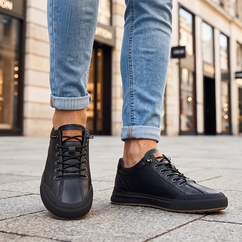 Elvandro - Sneakers in Pelle dal Design Contemporaneo