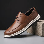 Quireno - Sneakers in Pelle dalle Tonalità Naturali