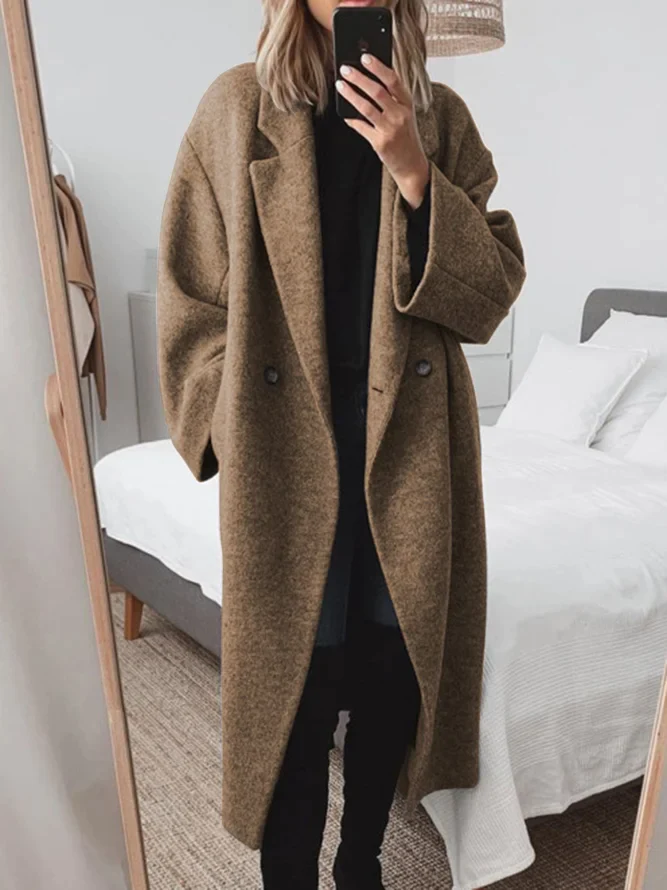 Cassandra - Cappotto Oversize in Lana Mista