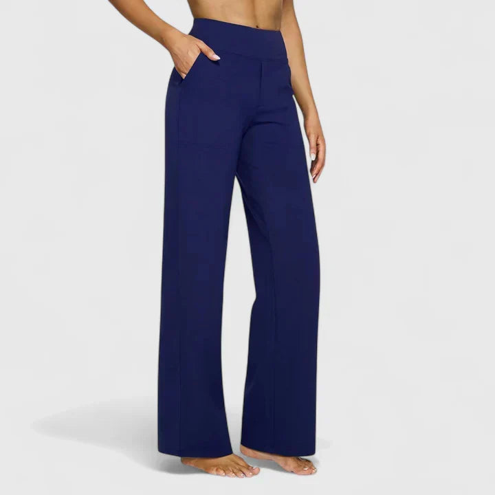 Elarisse - Pantaloni Dritti dall’Eleganza Essenziale