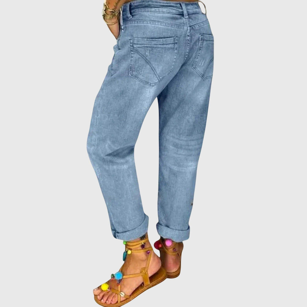 Alveria - Jeans Baggy dal Comfort Quotidiano