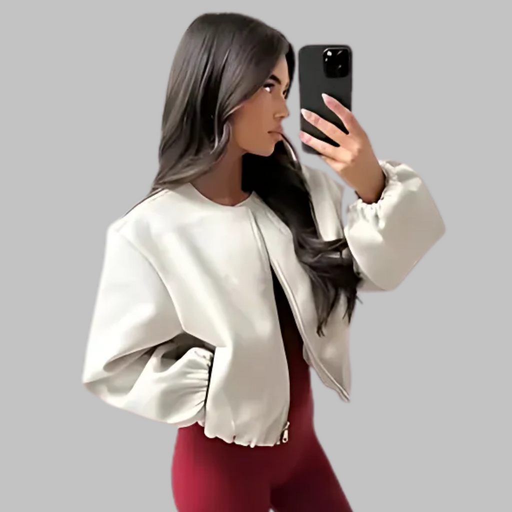 Fiammetta - Giacca Corta con Zip