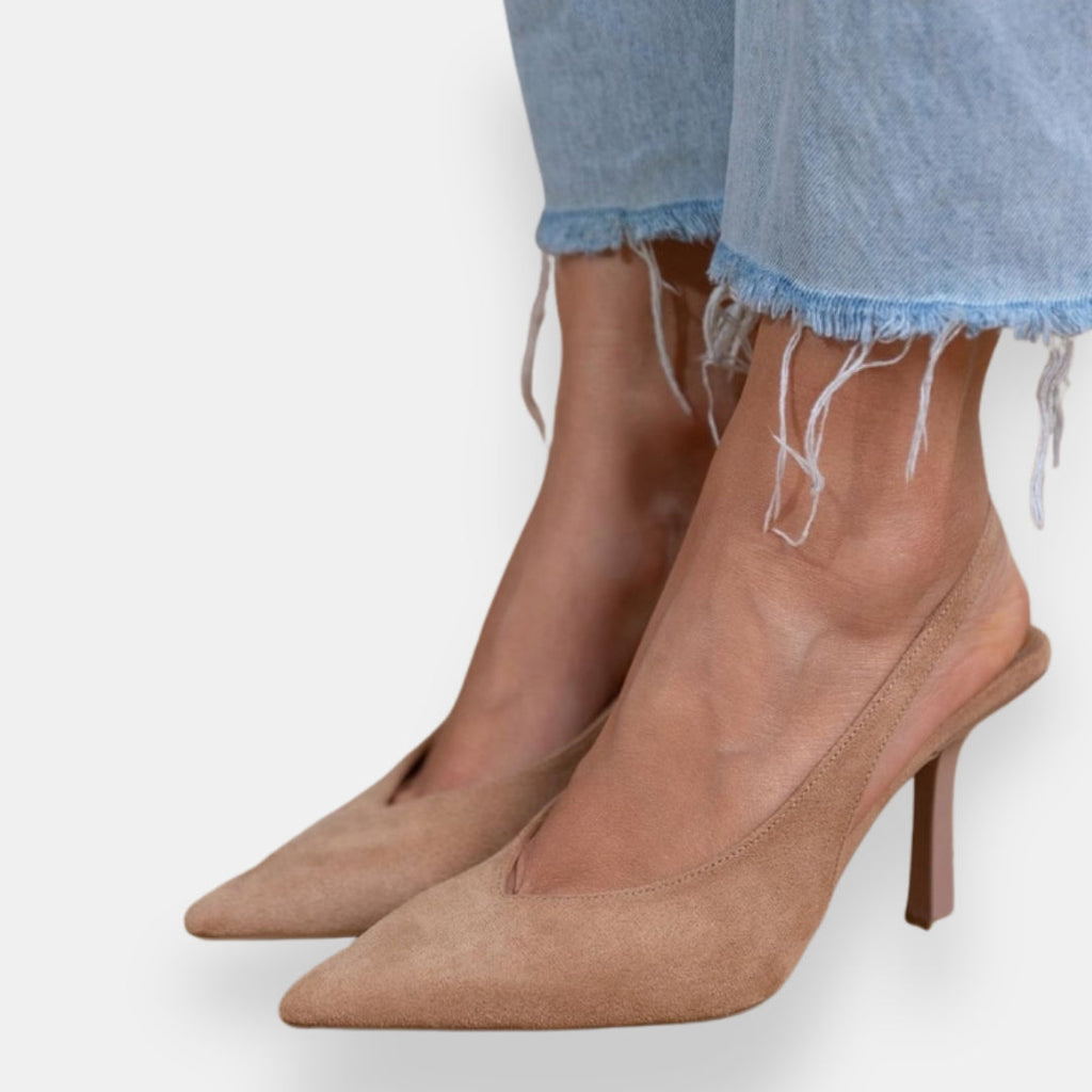 Alessia - Décolleté Slingback Eleganti con Tacco Sottile
