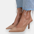 Alessia - Décolleté Slingback Eleganti con Tacco Sottile