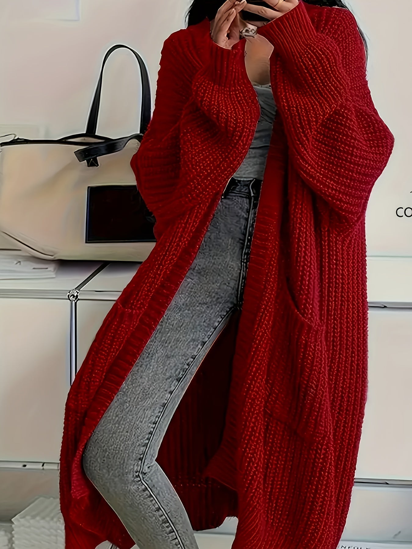 Carlotta – Cardigan lungo caldo