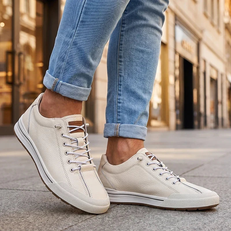 Elvandro - Sneakers in Pelle dal Design Contemporaneo