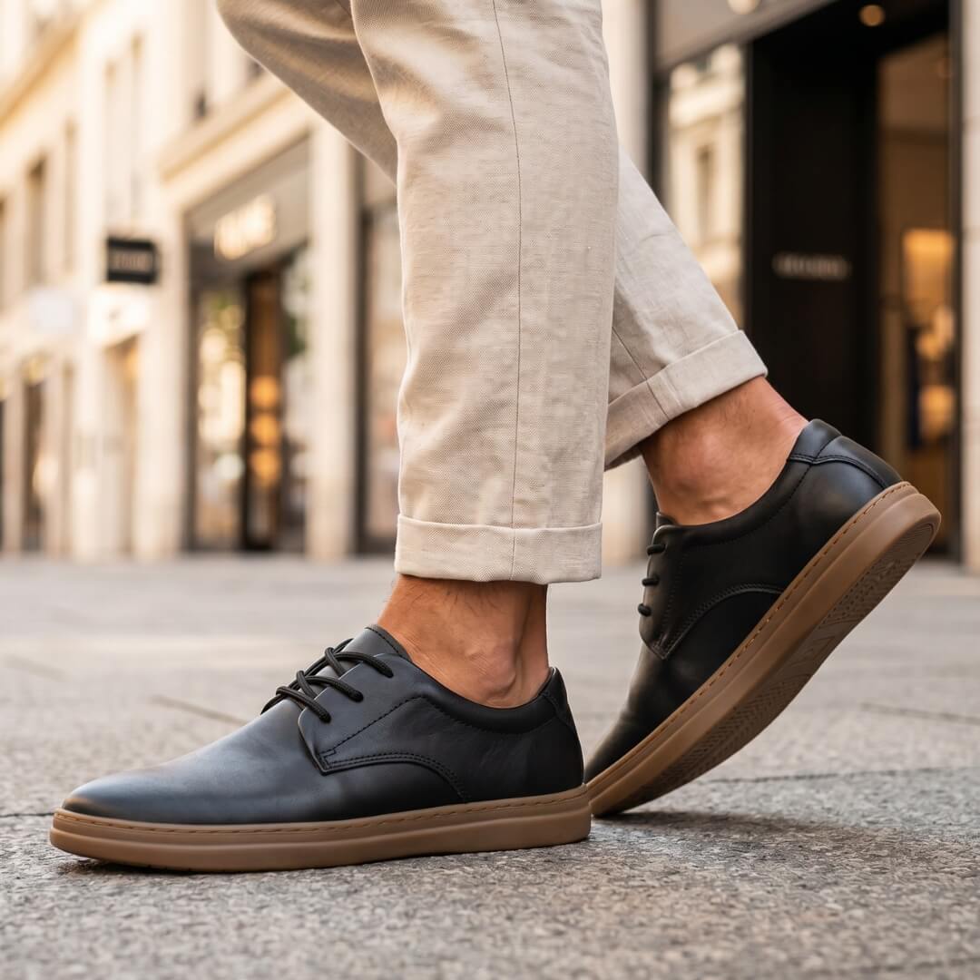 Umbrio - Sneakers Minimaliste in Pelle