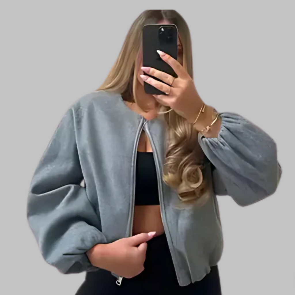 Fiammetta - Giacca Corta con Zip