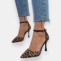 Valeria - Décolleté Leopardate con Tacco a Spillo