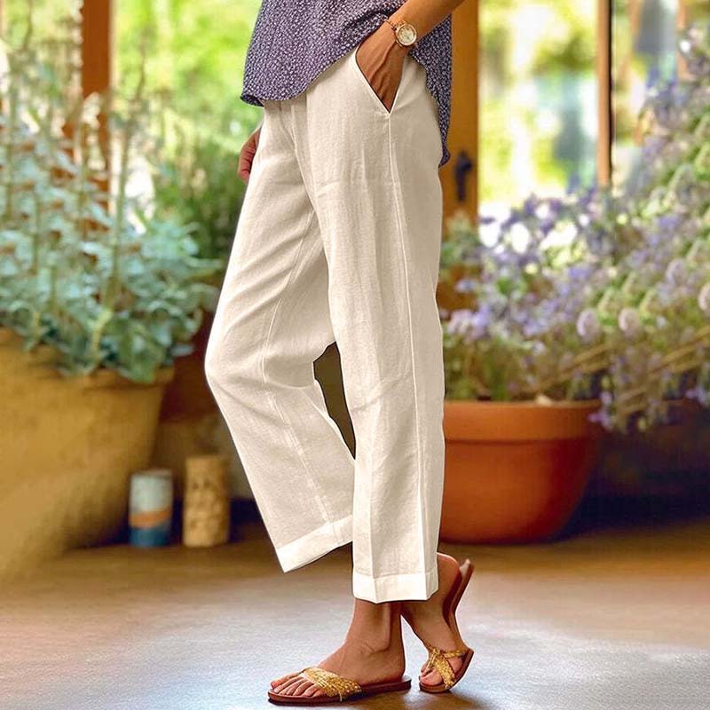 Cirelia - Pantaloni Dritti dal Fascino Senza Tempo