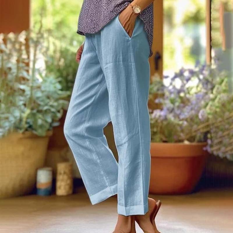 Cirelia - Pantaloni Dritti dal Fascino Senza Tempo