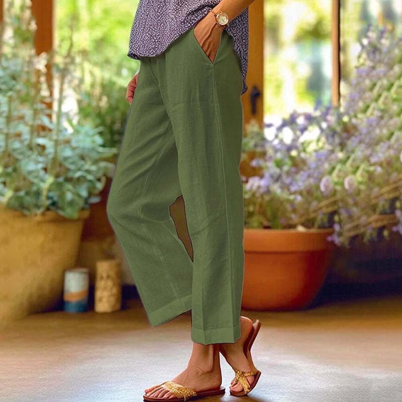 Cirelia - Pantaloni Dritti dal Fascino Senza Tempo