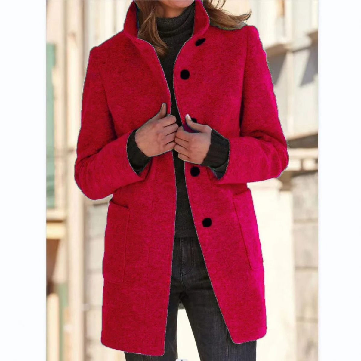 Ardenza - Cappotto Lungo Antivento in Misto Cotone