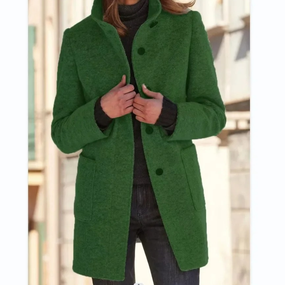 Ardenza - Cappotto Lungo Antivento in Misto Cotone