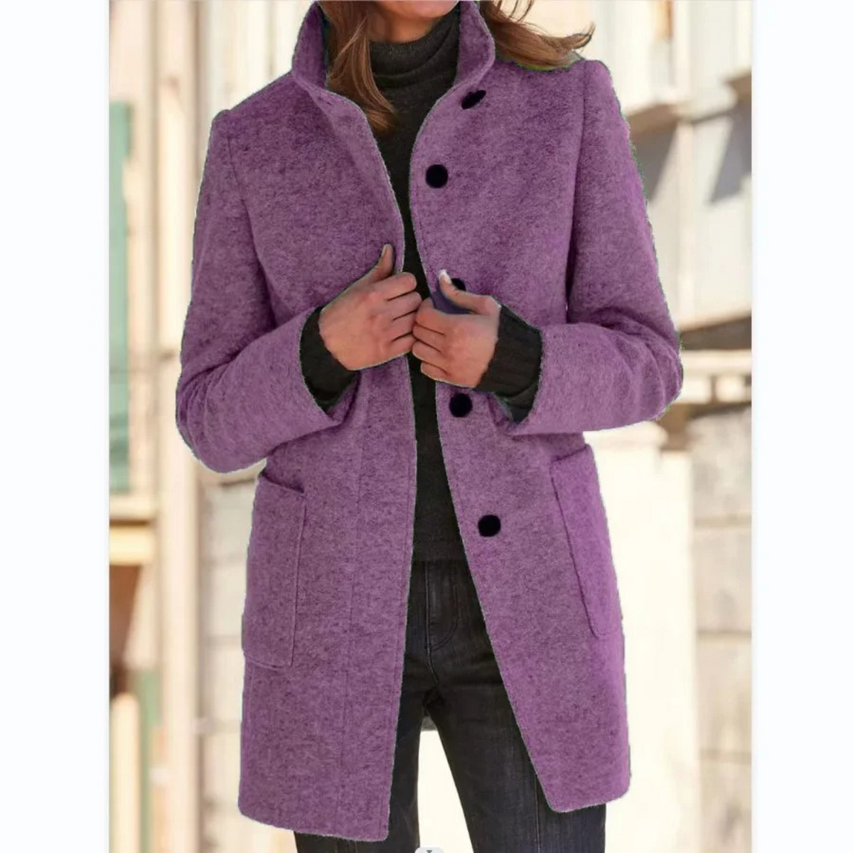 Ardenza - Cappotto Lungo Antivento in Misto Cotone