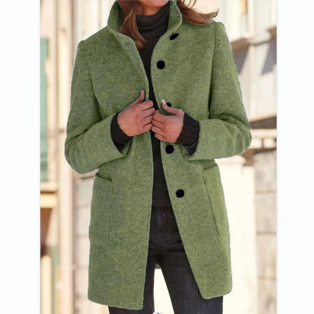 Ardenza - Cappotto Lungo Antivento in Misto Cotone