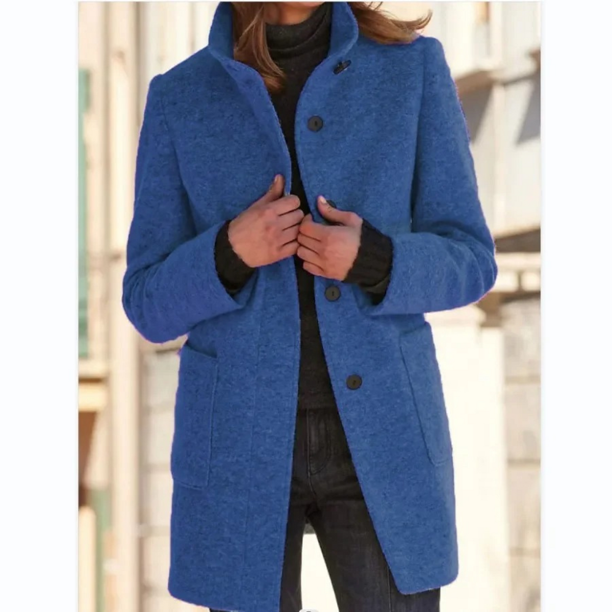 Ardenza - Cappotto Lungo Antivento in Misto Cotone