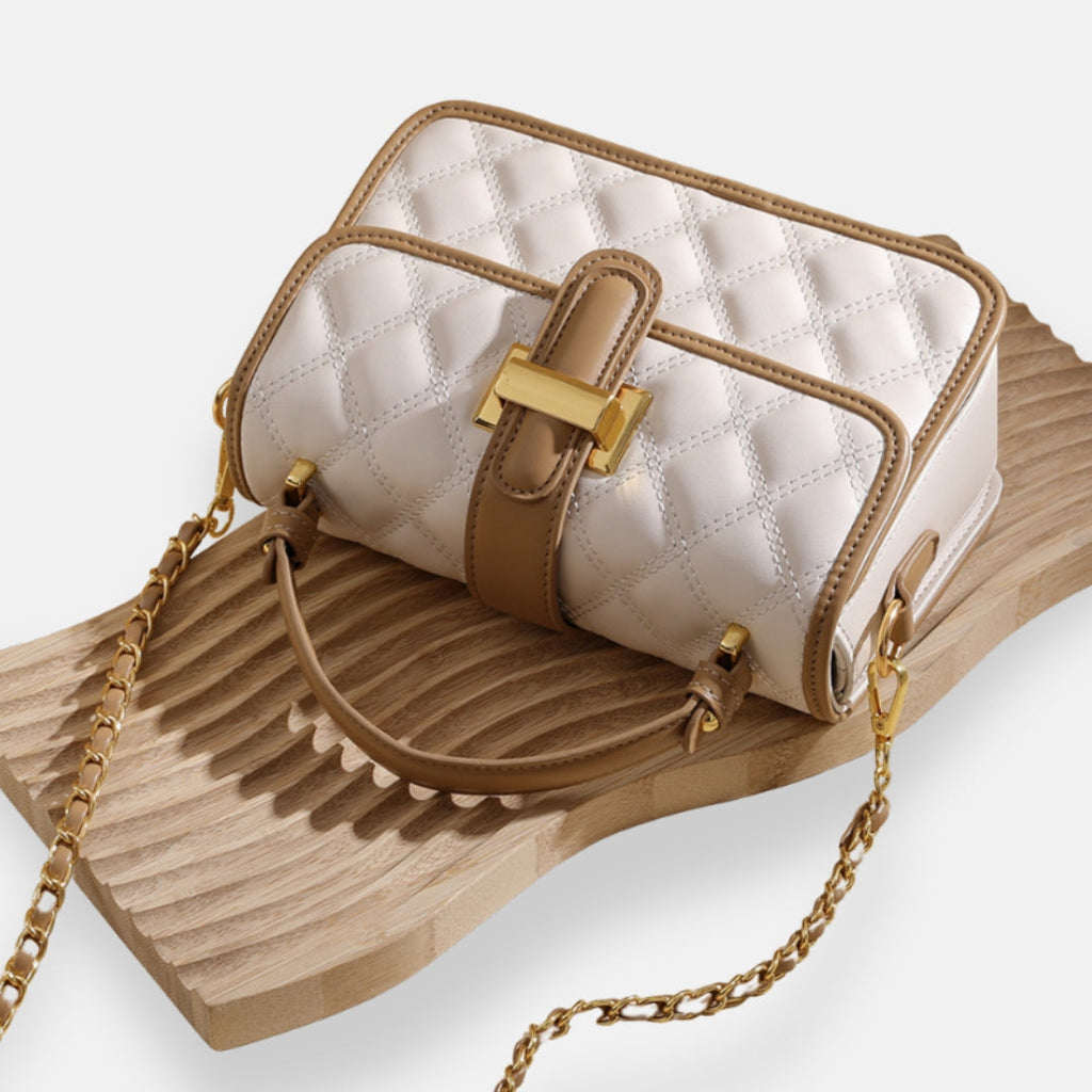 Fiorella - Borsa Matelassé con Catena Dorata