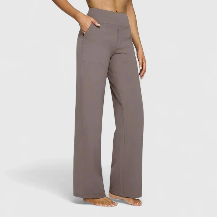 Elarisse - Pantaloni Dritti dall’Eleganza Essenziale