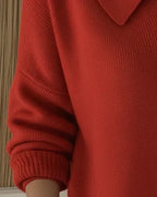 Calissene - Cardigan con Collo a Camicia