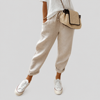 Flarisse - Pantaloni Fluidi con Vita Morbida