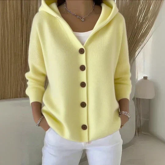 Bellisara - Cardigan con Cappuccio dal Comfort Quotidiano