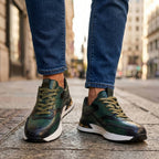 Calenzo - Sneakers Multicolore in Pelle