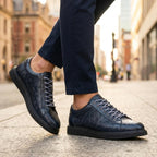 Lucenzo - Sneakers in Pelle dai Colori Esclusivi