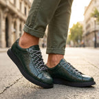 Lucenzo - Sneakers in Pelle dai Colori Esclusivi