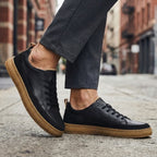 Esvelio - Sneakers in Pelle con Cuciture Artigianali