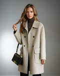 Silviane - Cappotto Chic dal Comfort Quotidiano