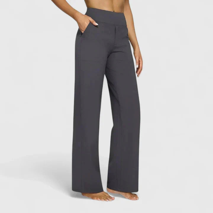 Elarisse - Pantaloni Dritti dall’Eleganza Essenziale