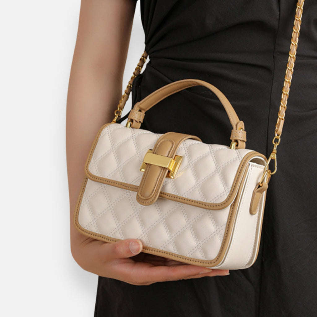 Fiorella - Borsa Matelassé con Catena Dorata