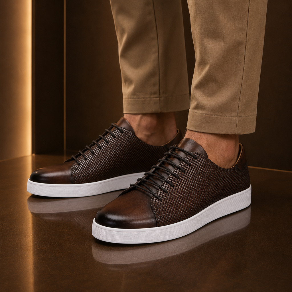 Branzio - Sneakers Eleganti in Pelle