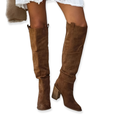 Sienna - Stivali Alti Western in Suede