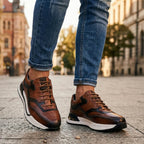 Calenzo - Sneakers Multicolore in Pelle