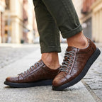 Lucenzo - Sneakers in Pelle dai Colori Esclusivi