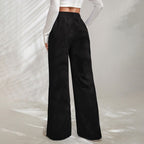 Lunessa - Pantaloni a Coste dal Comfort Morbido