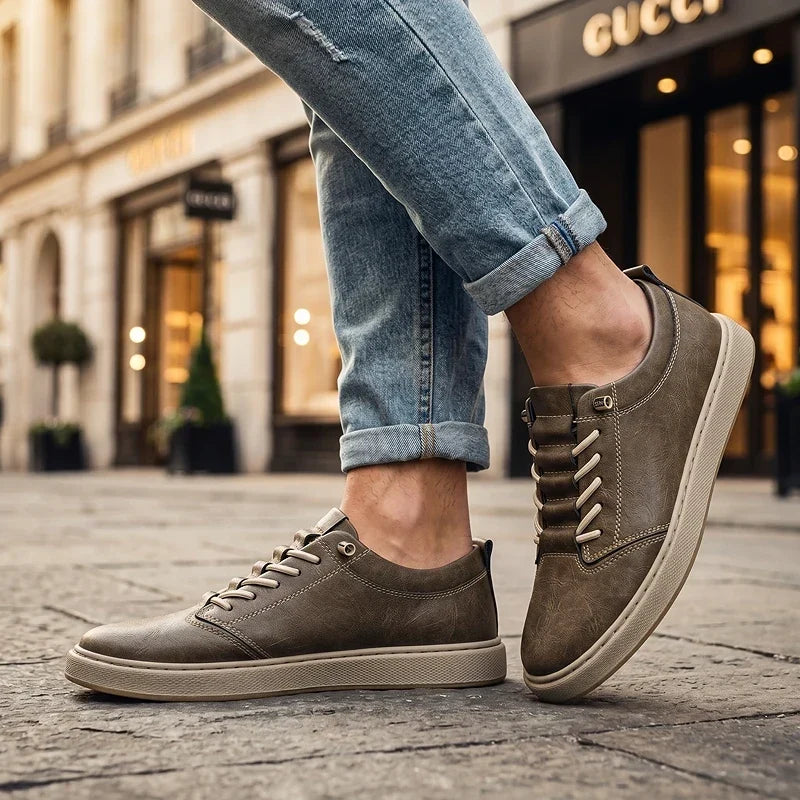 Valerzio - Sneakers Sartoriali in Pelle