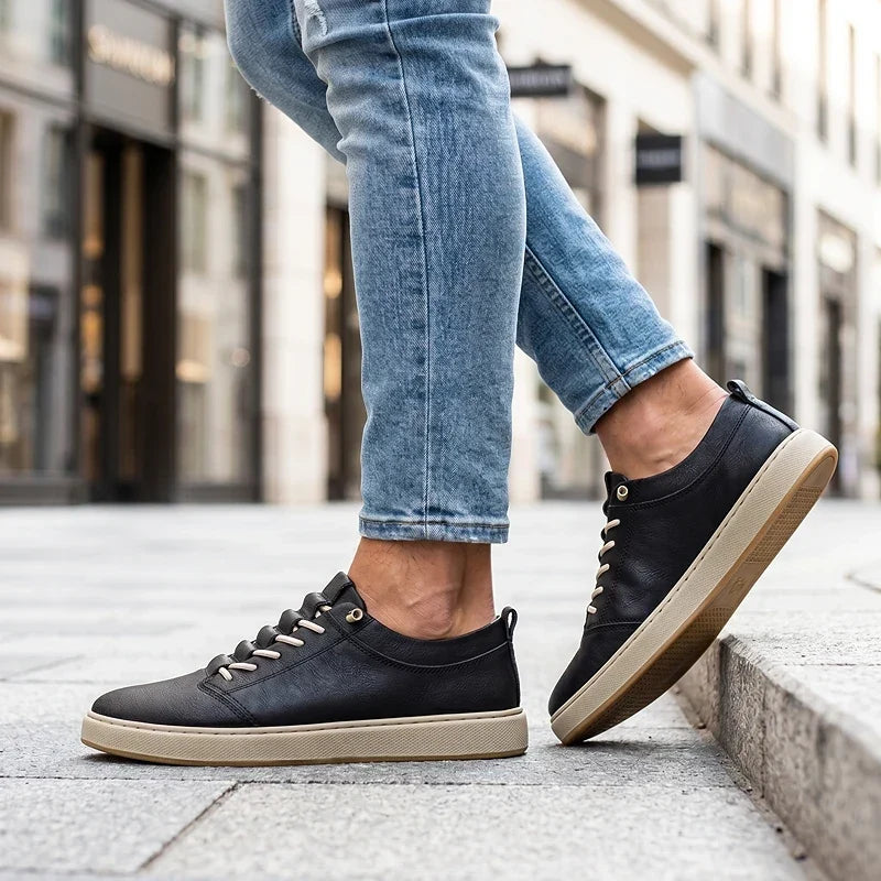 Valerzio - Sneakers Sartoriali in Pelle