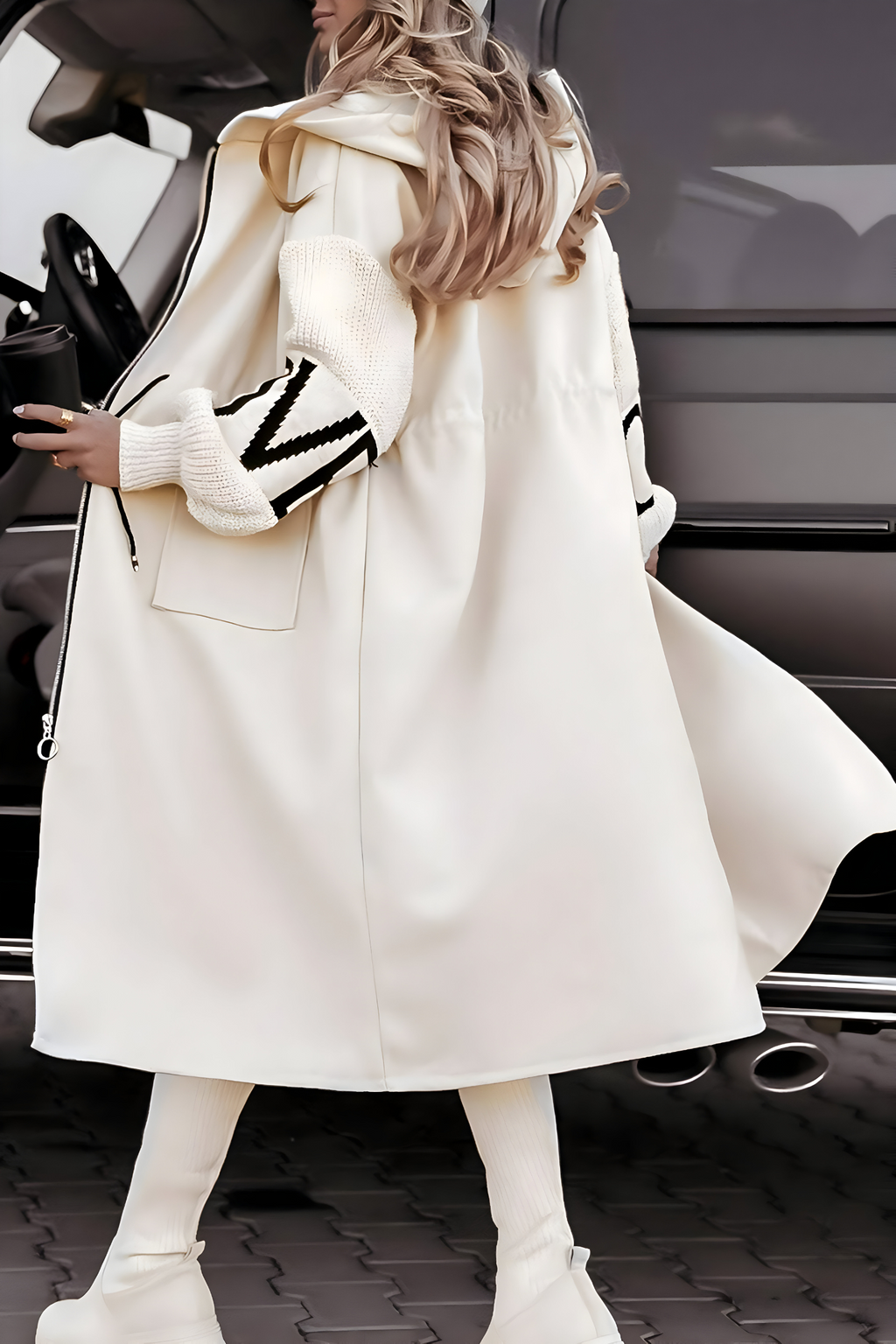 Rovena - Cappotto Elegante con Cappuccio