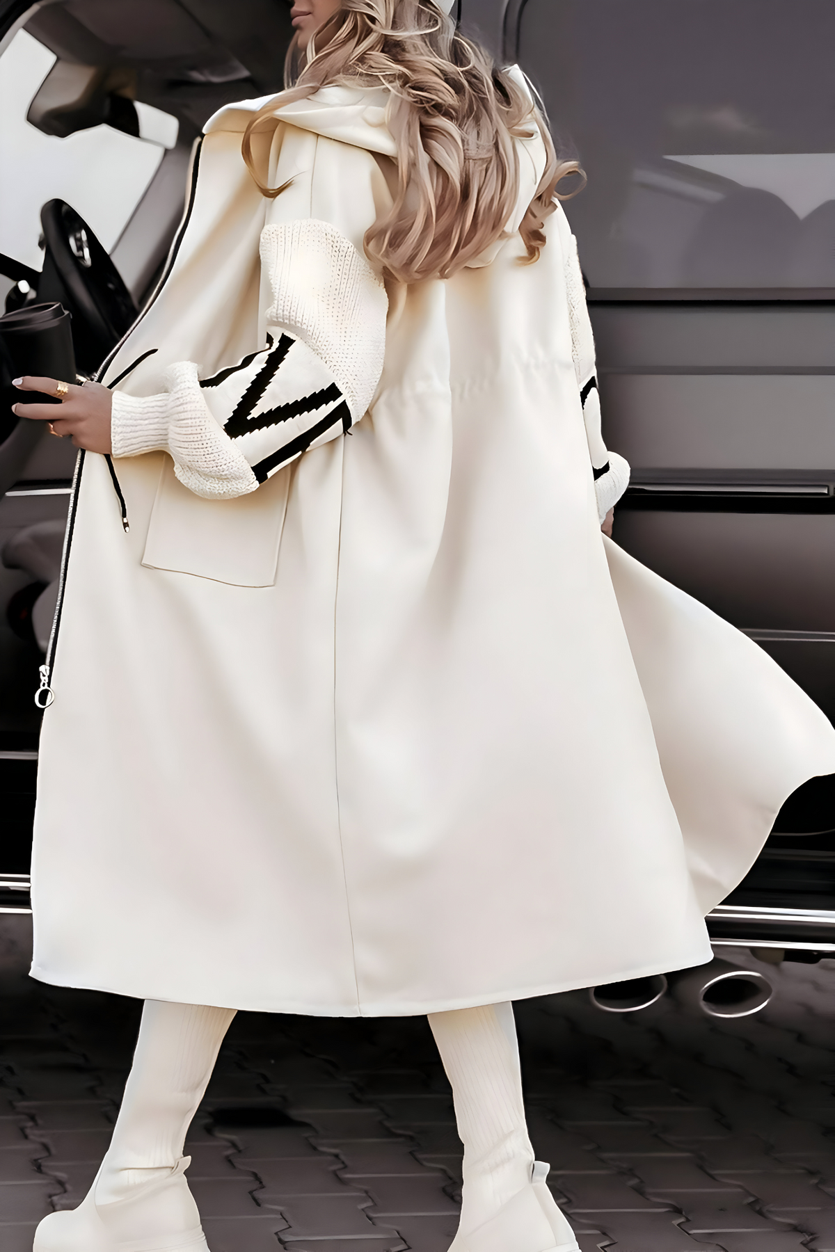 Rovena - Cappotto Elegante con Cappuccio