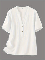Eletra - Elegante Blusa con Scollo a V