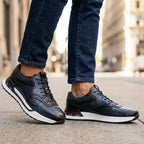 Calenzo - Sneakers Multicolore in Pelle
