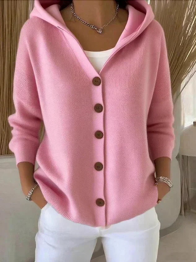 Bellisara - Cardigan con Cappuccio dal Comfort Quotidiano