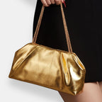 Lucrezia - Borsa Metallizzata con Catena